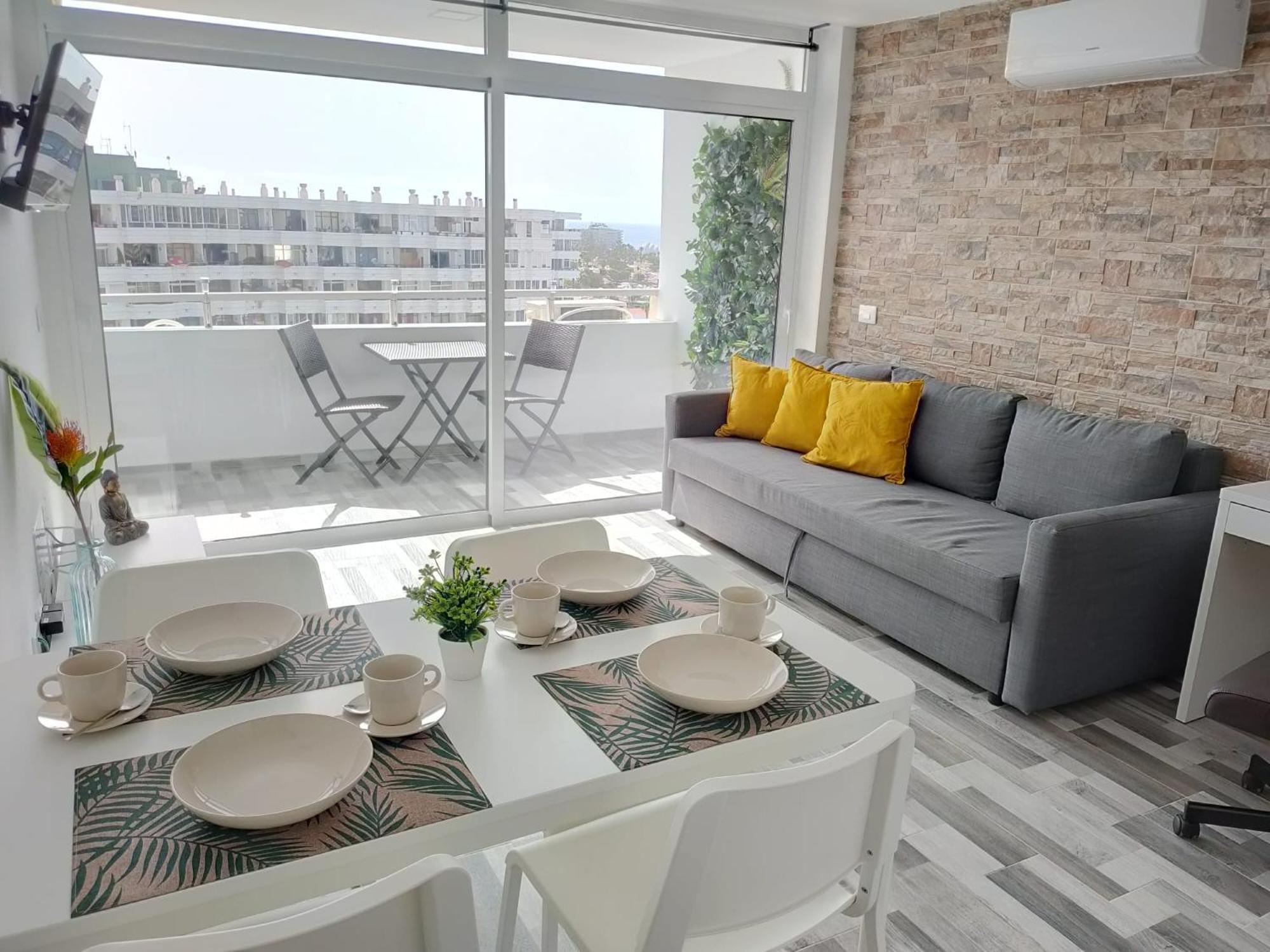 Blue Sky, Apartamento Vista Oceano Playa del Ingles  Exterior photo